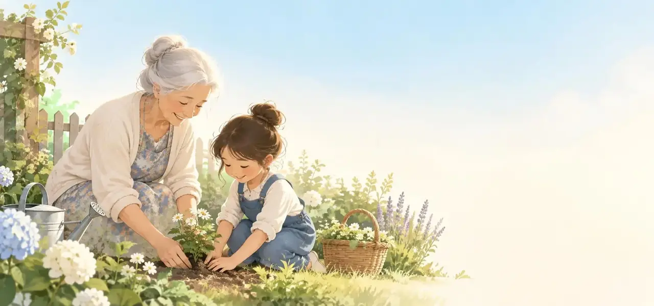 短剧《奶奶的菜园》首屏推荐图